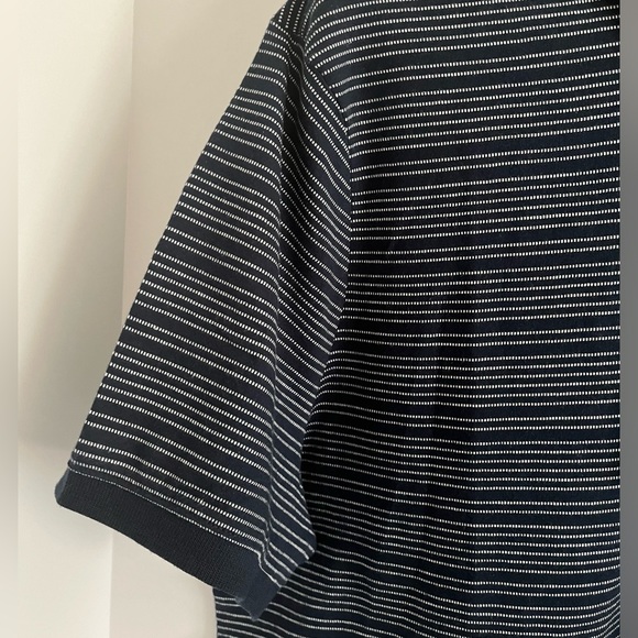 Perry Ellis 100% Cotton Short Sleeve Knitted Stripe Polo sz XXL - Picture 8 of 15